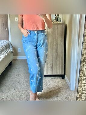 Ban Jara boho pearl accented jeans